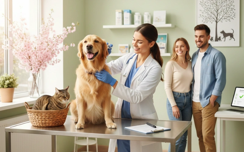 Spring wellness exam